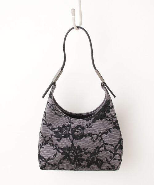 GUCCI（グッチ） 花柄 ハンドバッグ - グレー レディース : ZOZOTOWN
