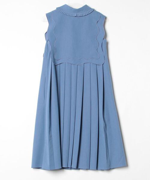 「CELFORD」 コンビワンピース 36 ブルー レディース_画像2