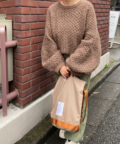 「Daily russet」 2WAYバッグ FREE ネイビー レディース_画像3