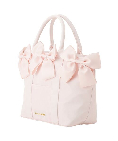 Maison de FLEUR（メゾンドフルール） トートバッグ ボリュームリボン
