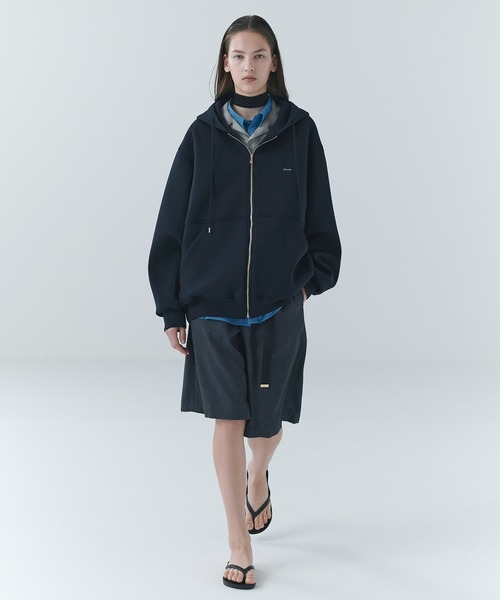 CULLNI（クルニ） パーカー CULLNI Embroidery Patch Zip Up Hoodie