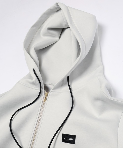 パーカー CULLNI Embroidery Patch Zip Up Hoodie メンズ レディースの画像