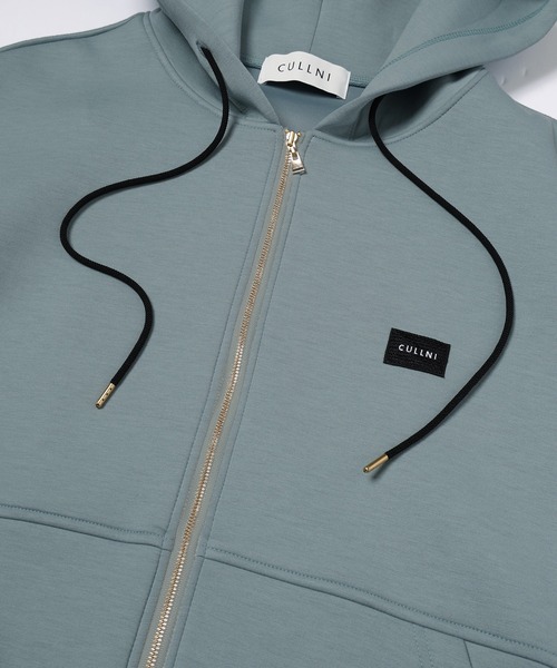 パーカー CULLNI Embroidery Patch Zip Up Hoodie メンズ レディースの画像
