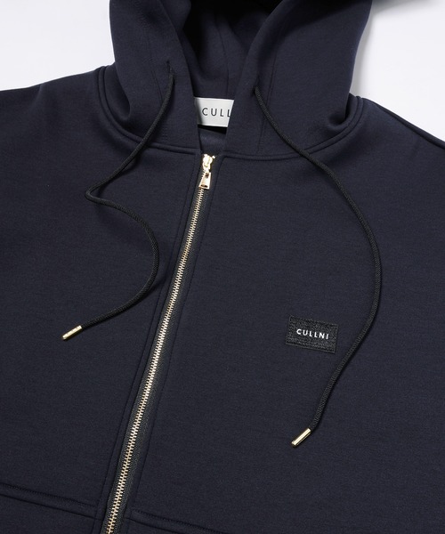 パーカー CULLNI Embroidery Patch Zip Up Hoodie メンズ レディースの画像