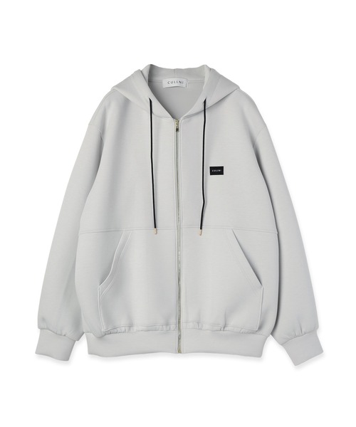 パーカー CULLNI Embroidery Patch Zip Up Hoodie メンズ レディースの画像