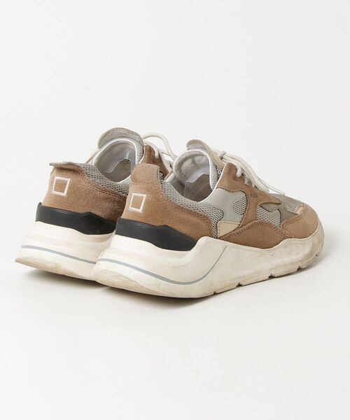 「D.A.T.E.」 ローカットスニーカー 37 ベージュ レディース_画像2