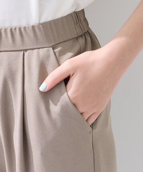 INDIVI（インディヴィ） パンツ 「SETUP可能」エアリーテーパード