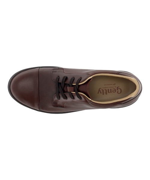 「Gently」 デッキシューズ 25.5cm ダークブラウン メンズ_画像6