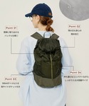 デイバック リュック 軽量リップストップポケッ...の詳細画像2