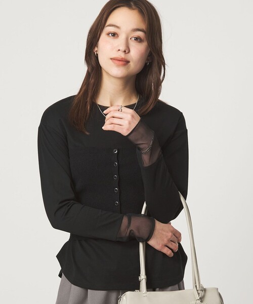 green label relaxing（グリーンレーベルリラクシング） tシャツ ソデ