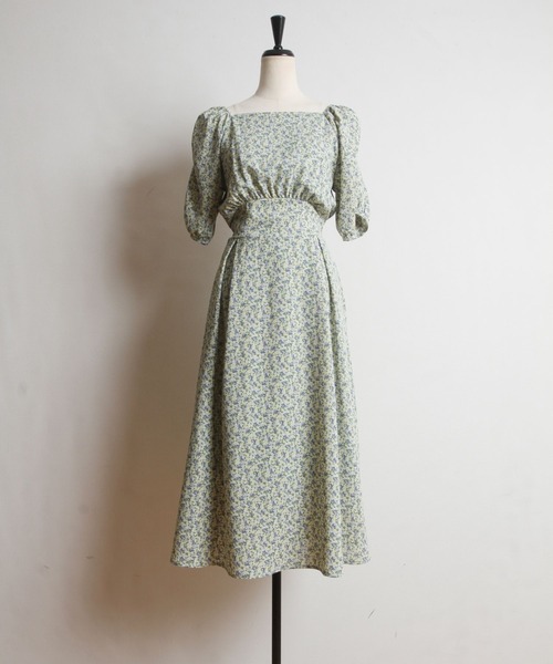 「tocco closet」 半袖ワンピース M ミント レディース_画像7