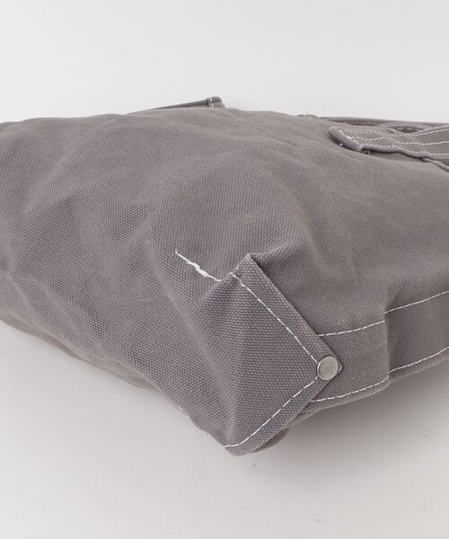 「DANTON」 ワンポイントハンドバッグ - グレー レディース_画像3