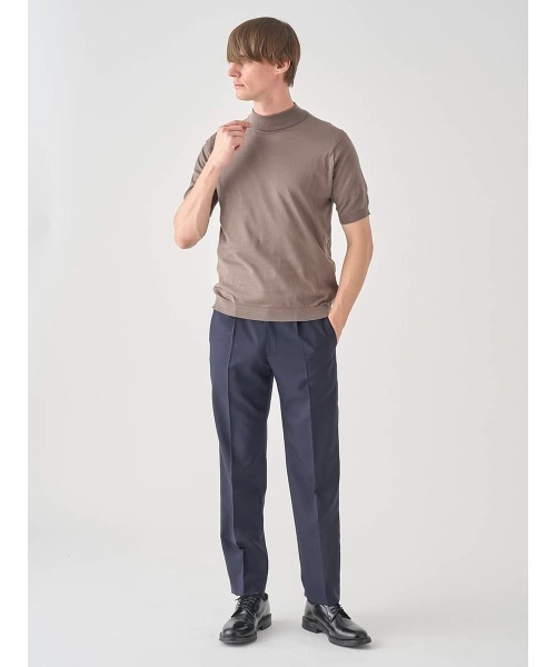 JOHN SMEDLEY（ジョンスメドレー） セーター ニット モックネック半袖