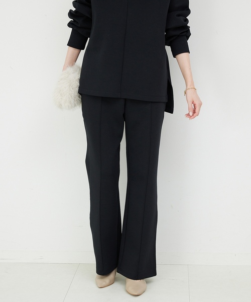 「SLOBE IENA」 イージーパンツ 36 ネイビー レディース_画像8