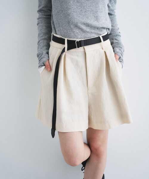 【極美品】ベルト付きミニロンパース Le Minor（ルミノア） ベルト Le minor｜CEINTURE5 レディース