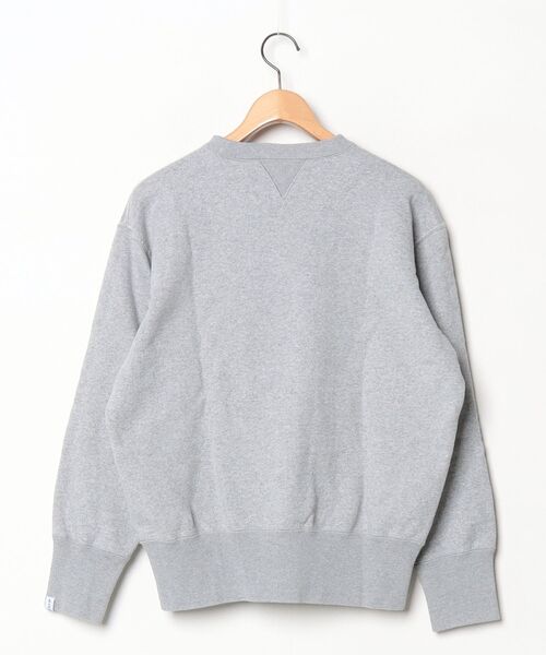 「LOOPWHEELER」 スウェットカットソー SMALL ヘザーグレー メンズの画像