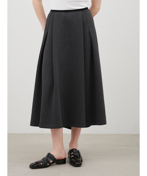 「MIESROHE」 フレアスカート 1 ブラウン レディース_画像2