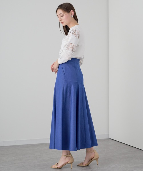 「ANAYI」 長袖ニット 38 ホワイト レディース_画像9