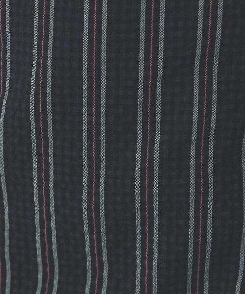 ジャケット テーラードジャケット 「BOWLER HAT LABEL」サッカーストライプ ダブルジャケット メンズの画像
