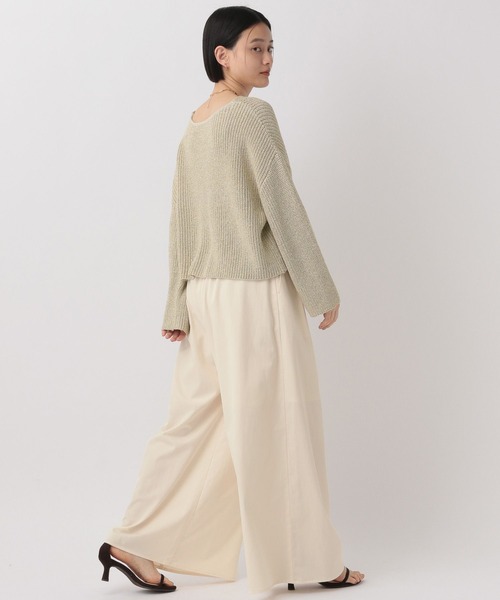 「A part by」 長袖ニット FREE ライトベージュ レディース_画像7