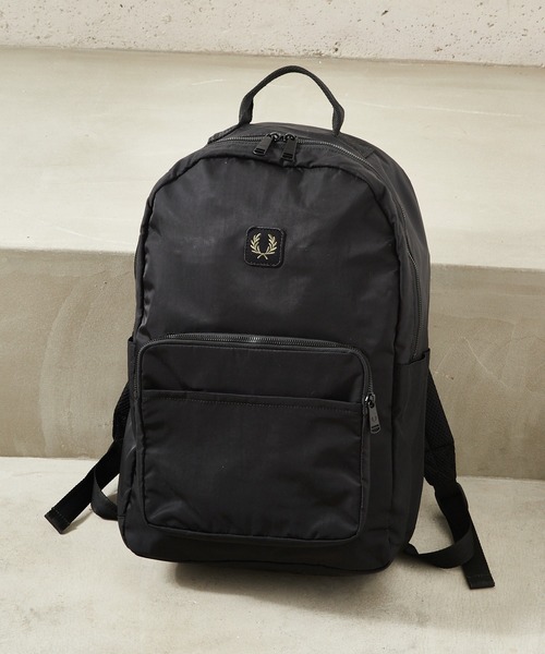 フレッドペリー ブラック リュック FRED PERRY（フレッドペリー） デイバック リュック メンズ レディース