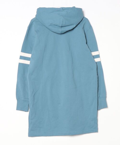 「COACH」 長袖ワンピース X-SMALL ブルー レディースの画像