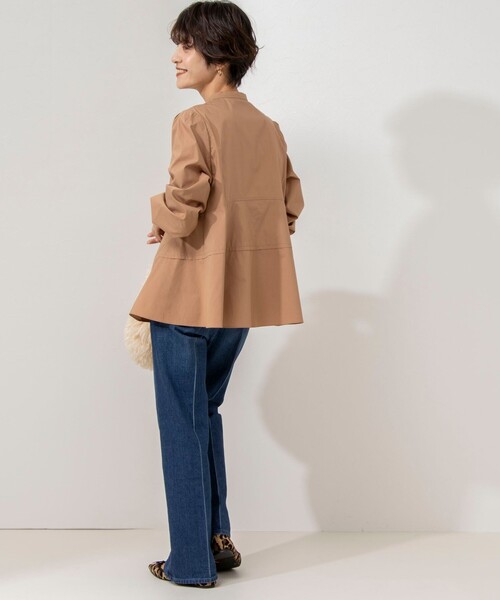 「NOLLEY'S」 長袖ブラウス 38 サーモンピンク レディースの画像