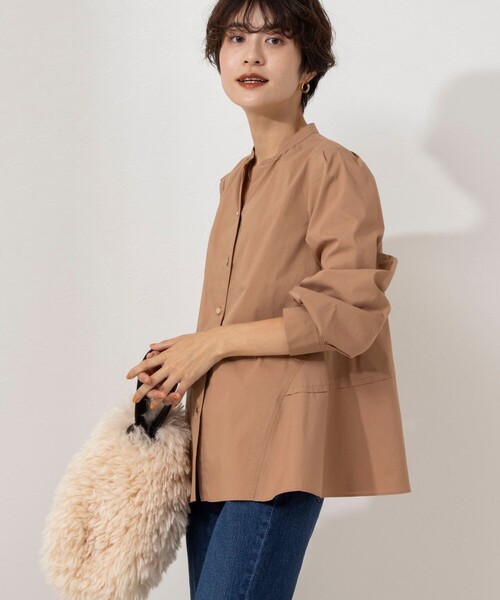 「NOLLEY'S」 長袖ブラウス 38 サーモンピンク レディースの画像
