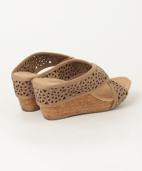 「Minnetonka」 ヒールサンダル - ブラウン レディース_画像2