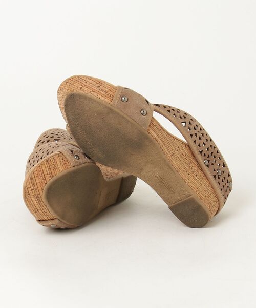 「Minnetonka」 ヒールサンダル - ブラウン レディース_画像3