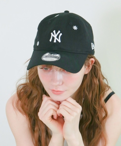 mic by Olu. キャップ 帽子 「NEW ERA/mic」9TWENTYフラワーキャップ