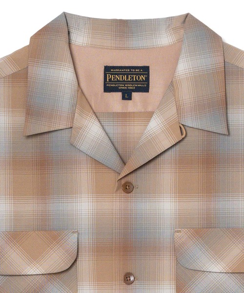 PENDLETON（ペンドルトン） シャツ ショートスリーブ オープンカラー