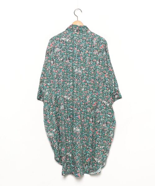 TSUMORI CHISATO（ツモリチサト） シャツワンピース 02 グリーン