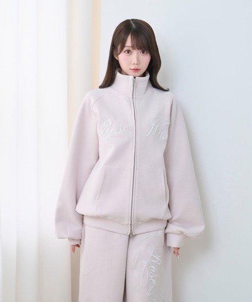 Rose Muse(ロゼミューズ) ジャージ Embroidery jersey レディース Rose Muse(ロゼミューズ) ジャージ Embroidery jersey レディース
