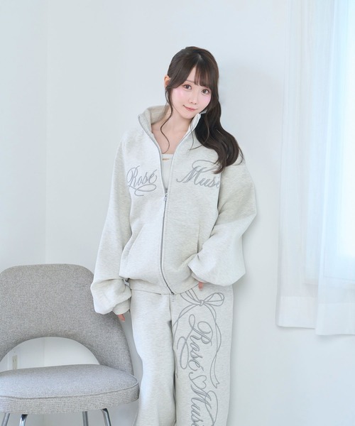Rosé Muse Embroidery jersey 新品 ロゼミューズ Rose Muse（ロゼミューズ） ジャージ Embroidery jersey レディース
