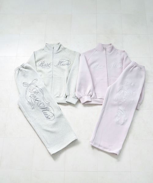 Rosé Muse Embroidery jersey 新品 ロゼミューズ Rose Muse（ロゼミューズ） ジャージ Embroidery jersey レディース