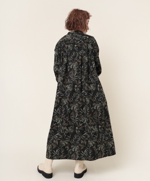 「RNA-N」 長袖ワンピース MEDIUM ベージュ レディース_画像3