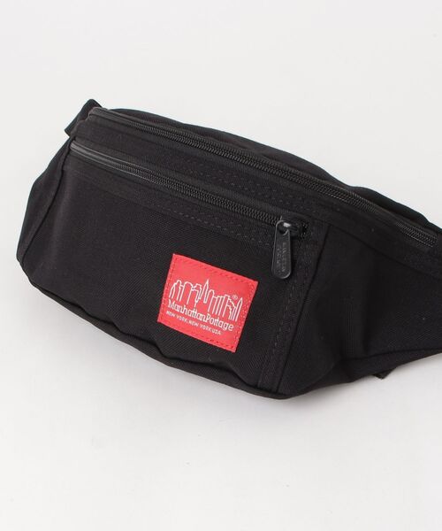 「Manhattan Portage」 ワンポイントウエストバッグ - ブラック レディース_画像3
