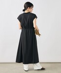 ワンピース 半袖 「WEB限定」ウォッシャブル...の詳細画像4