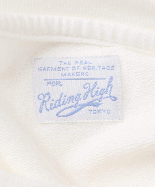 tシャツ 「追加」別注「RIDING HIGH/ライディングハイ」7.5ozインレーカットオフTEE レディースの画像