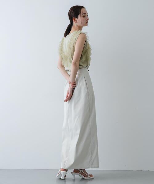 SENSE OF PLACE by URBAN RESEARCH スカート ボックスプリーツスカート