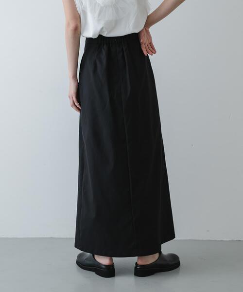 SENSE OF PLACE by URBAN RESEARCH ロング スカート ボックスプリーツ