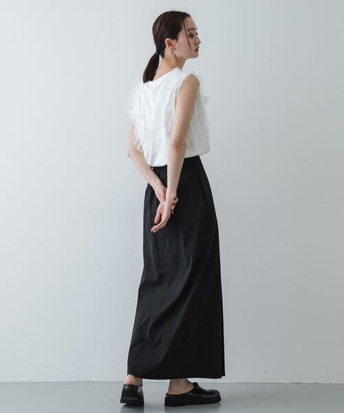 SENSE OF PLACE by URBAN RESEARCH スカート ボックスプリーツスカート
