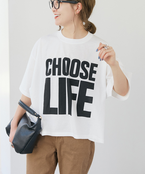 tシャツ 「別注 / 追加」KATHARINE HAMNETT / キャサリンハムネット SLOGAN TEE レディースの画像