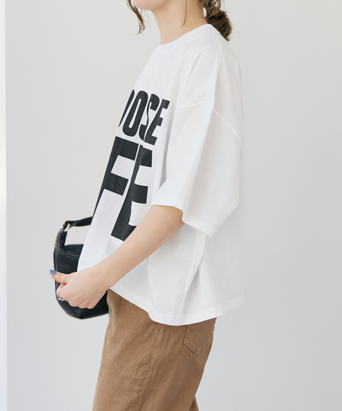 tシャツ 「別注 / 追加」KATHARINE HAMNETT / キャサリンハムネット SLOGAN TEE レディースの画像