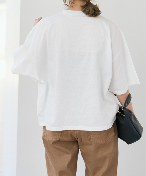 tシャツ 「別注 / 追加」KATHARINE HAMNETT / キャサリンハムネット SLOGAN TEE レディースの画像