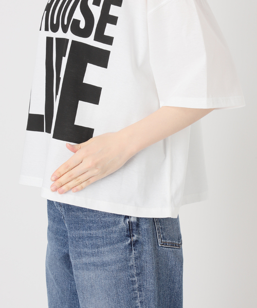 tシャツ 「別注 / 追加」KATHARINE HAMNETT / キャサリンハムネット SLOGAN TEE レディースの画像