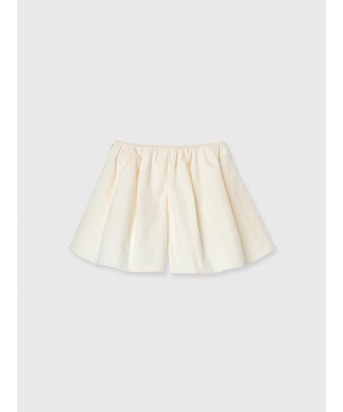 eimy istoireショートパンツ オフホワイト38 EIMY ISTOIRE（エイミーイストワール） ワイドパンツ パンツ POM SHORT