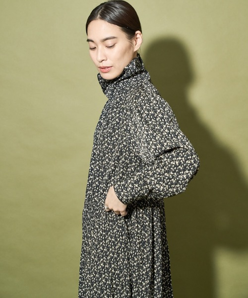 「Audrey and John Wad」 シャツワンピース FREE パープル レディース_画像6