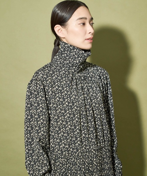 「Audrey and John Wad」 シャツワンピース FREE パープル レディース_画像7